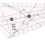 Righello per quilting con scanalatura a 22,5 8 piedi trasparente 8
