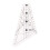 Righello per quilting con scanalatura a 22,5 8 piedi trasparente 9