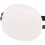 Parche ocular Seda-Algodón Rosa 8,8 x 7,3 cm Elástico 13