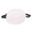Parche ocular Seda-Algodón Rosa 8,8 x 7,3 cm Elástico 5