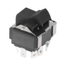 Interruptor rocker de 12 pines 25 A 125-250V latón PA66