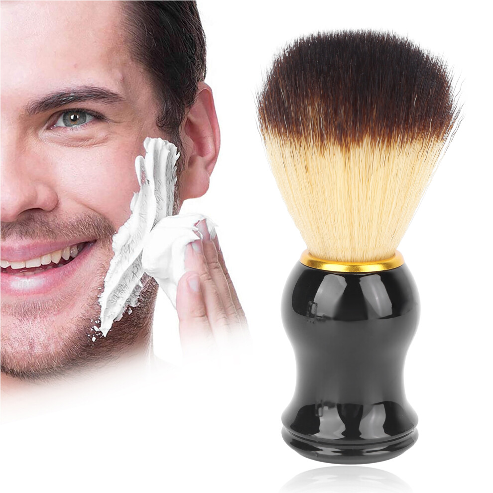 Shaving Brush Soft Hair Salon Hair Cleaning Brush Nylon Hair Beard Shave Brush for Men