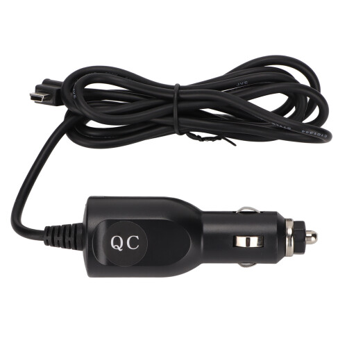 Caricatore per auto 5V 1.2A XL One GPS 1.5m Nero Mini USB 1