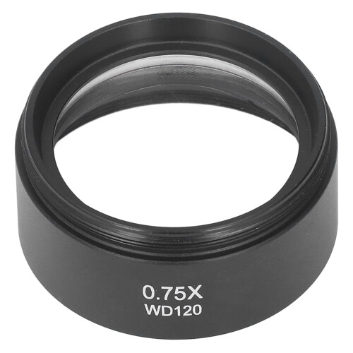 Lentille de microscope 0,75 120 mm M48 en alliage d'aluminium 1