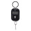 Pèse-bagages porte-clés noir 25kg compact 12