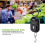 Pèse-bagages porte-clés noir 25kg compact 9