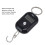 Pèse-bagages porte-clés noir 25kg compact 5