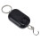 Pèse-bagages porte-clés noir 25kg compact 11