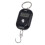 Pèse-bagages porte-clés noir 25kg compact 8