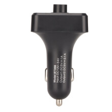 ABS+PC 12-24V Bluetooth 5.0 FM Cargador de coche 32 GB