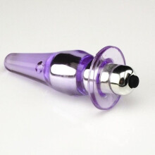 (purple) Sex Powerful Jelly Toys Butt Plug Vibrator, Sex Toys Sex Products For Adults