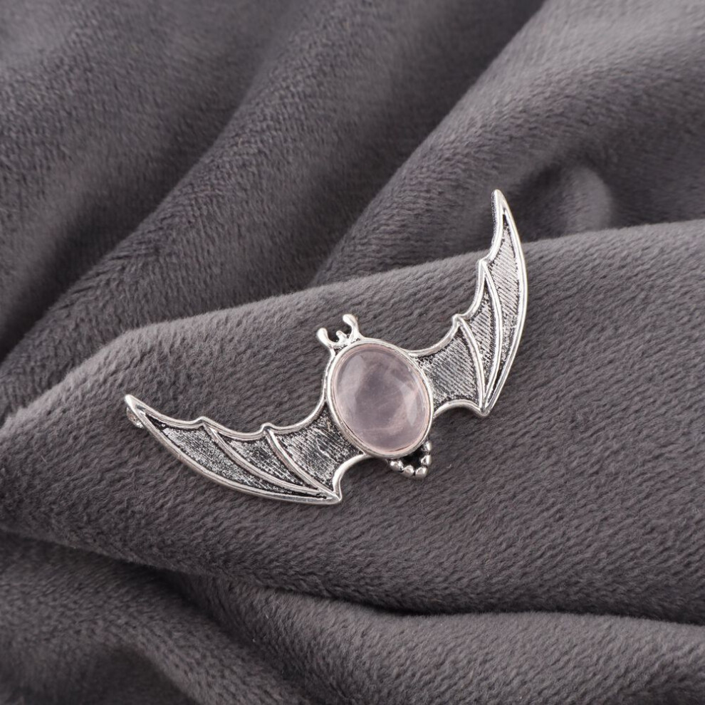 Rose Quartz Gemstone Handmade 925 Solid Sterling Silver Jewelry Designer Silver Chain Pendant Gift For Sister