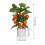 Albero artificiale da frutta in vaso 535 g 46 cm giallo 2
