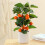 Albero artificiale da frutta in vaso 535 g 46 cm giallo 6
