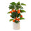 Albero artificiale da frutta in vaso 535 g 46 cm giallo 1