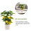 Albero artificiale da frutta in vaso 535 g 46 cm giallo 3