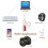 Kit de limpieza para auriculares Bluetooth 5-en-1, ABS Nylon 4