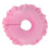 Cuscino di supporto per il collo a forma di U rosa, cuscino per il viso 5