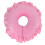 Cuscino di supporto per il collo a forma di U rosa, cuscino per il viso 2