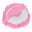 Cuscino di supporto per il collo a forma di U rosa, cuscino per il viso 1
