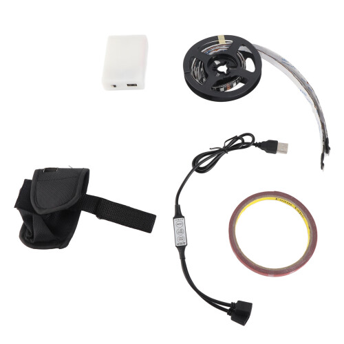 Tira LED para M365/1S/PRO/PRO2 3xAA 51cm Colorida 1