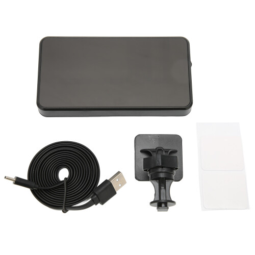Schwarze Auto-HUD-Display GPS Satelliten-Geschwindigkeitsalarm USB-Strom 48mm 2