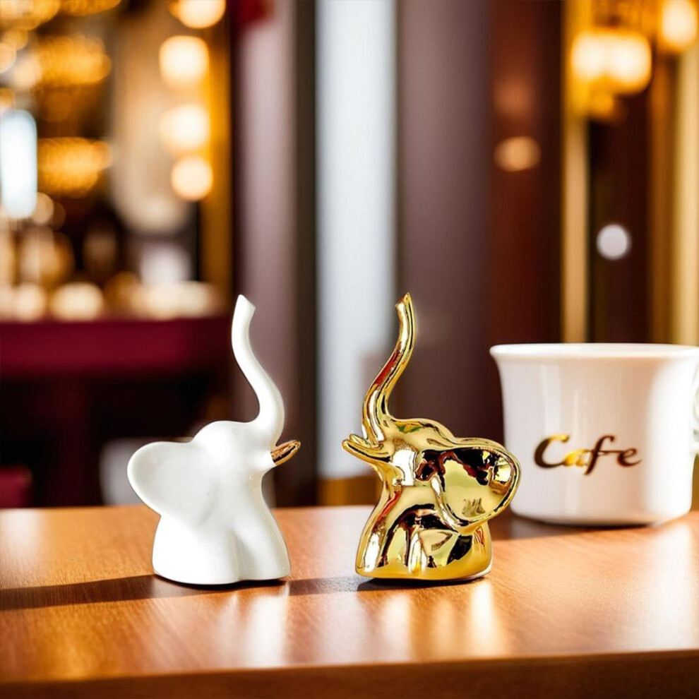 Elephant Show Pieces For Home Decor Living Room Decorative Items | Cute Showpieces Gift Item For Decoration