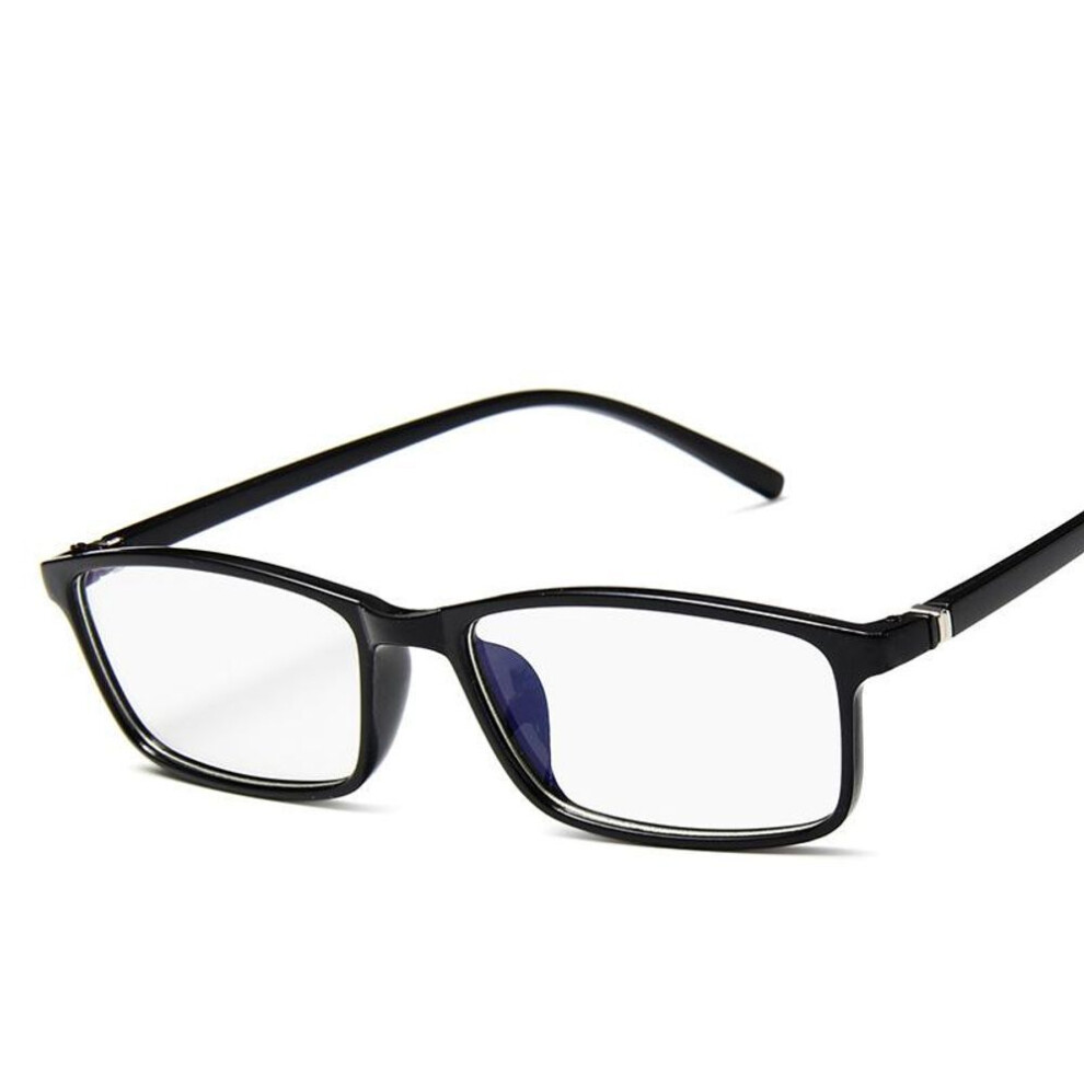 (black) Hot Sale Anti-blue Light Computer Eyeglasses Clear Men Retro Fashion Popular Eyewear Mobile Phone Spectacles Glasses Protection Women  Handmade