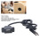 Cable de carga USB de 1,5 m, 5 V 2 A, soporte de abrazadera ABS 10