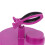 Support de vernis à ongles en ABS violet, base large, clip 9