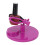 Support de vernis à ongles en ABS violet, base large, clip 13