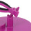 Support de vernis à ongles en ABS violet, base large, clip 6