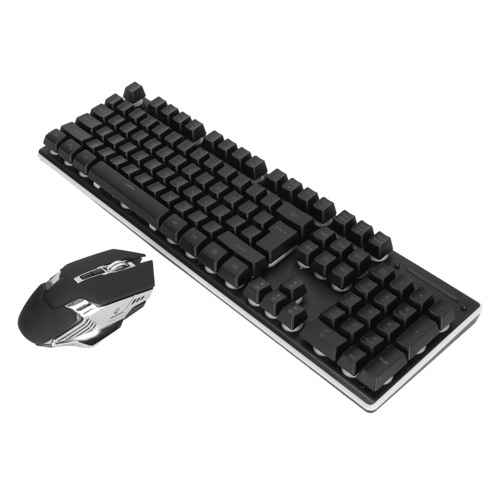 Rgb Keyboard Mouse Combo Led Backlit Rechargeable 2000Mah Battery 7D 3200Dpi Mice Wireless Keyboard Mouse Set For Pc Gamer 6931321571600