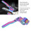 Extensor de varilla giratoria de aleación de aluminio 18-28mm multicolor 6