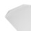 3 piezas de bandeja rectangular de PP engrosada 30,3 x 43 cm blanca 12