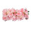 Centro de mesa de flores para boda 50x25 cm seda 1