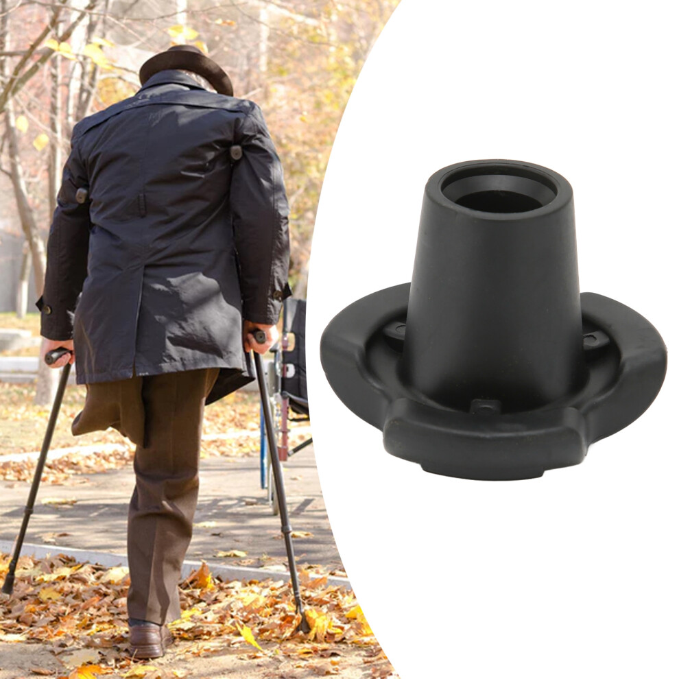 6pcs Crutch Foot Covers Skid Resistance Crutch Leg Tips for Trekking Pole Cane Crutch Chairs 16mm Inner Diameter