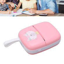 Mini stampante rosa 1000 mAh 7,7 x 10,2 cm portatile
