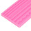 Molde de silicona 3D de cuerda tejida perlada rosa 7.7oz 4