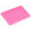 Molde de silicona 3D de cuerda tejida perlada rosa 7.7oz 13