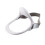 Collar cervical portátil de PP, correa de 46 cm, cuello 18x14 cm 7