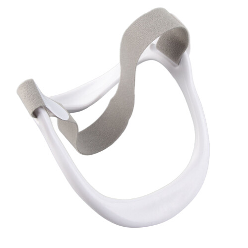 Collar cervical portátil de PP, correa de 46 cm, cuello 18x14 cm