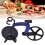 Coupe-pizza vélo bleu 18,5 cm x 11 cm 130 g 5