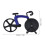 Coupe-pizza vélo bleu 18,5 cm x 11 cm 130 g 12