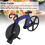 Coupe-pizza vélo bleu 18,5 cm x 11 cm 130 g 7