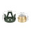 Mini réchaud Spirit Burner de trekking - noir/vert 7