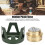 Mini réchaud Spirit Burner de trekking - noir/vert 3