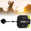 Contapunteggio per golf a due mani portatile mini reset con un solo tocco nero e giallo 13