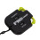 Contapunteggio per golf a due mani portatile mini reset con un solo tocco nero e giallo 8