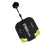 Contapunteggio per golf a due mani portatile mini reset con un solo tocco nero e giallo 6